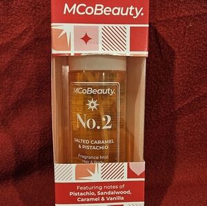 NEW in Box: MCoBeauty Fragrance Mist - No.2 - Salted Caramel & Pistachio